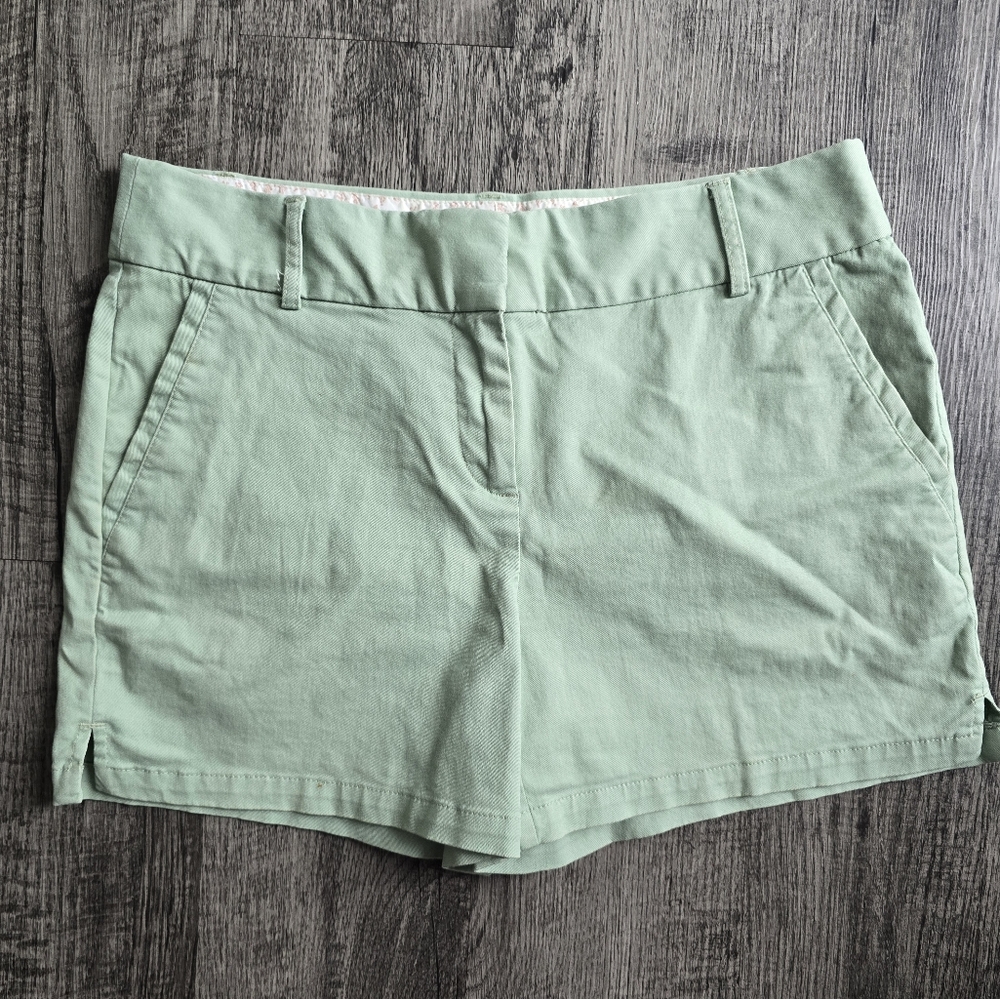 LOFT Light Green Women's Bermuda Shorts